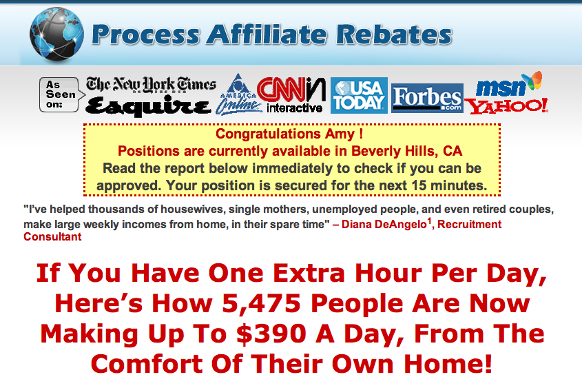 ProcessAffiliateRebates.com